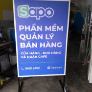 Thi công biển hiệu: bảng hiệu vẩy, hộp đèn, bảng hiệu ngang